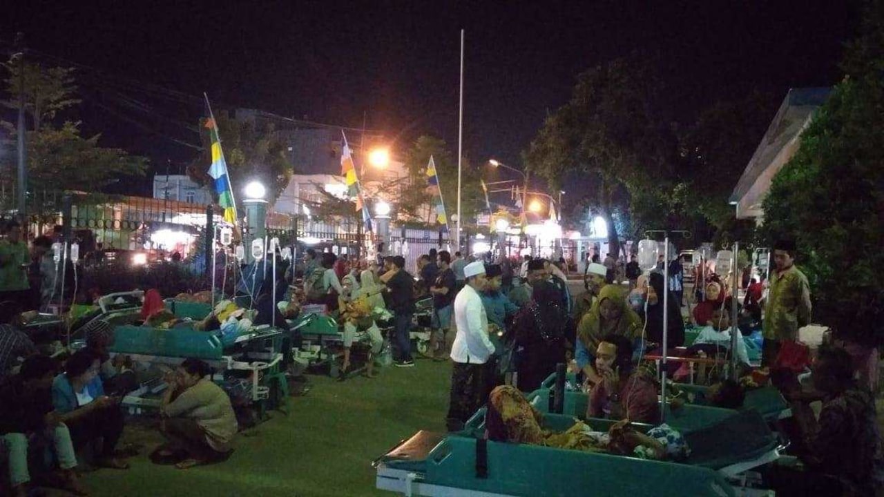 Suasana RSUD Lebak, Banten