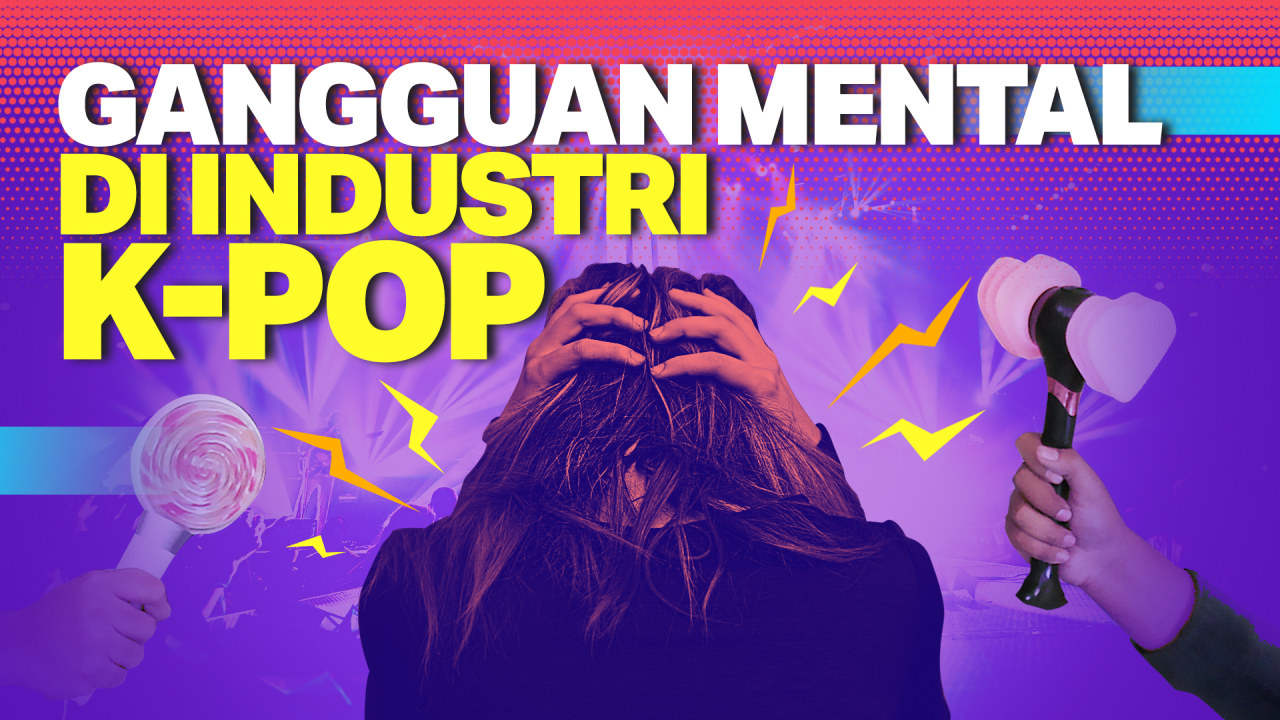 Cover Podcast Gangguan Mental di Industri K-POP