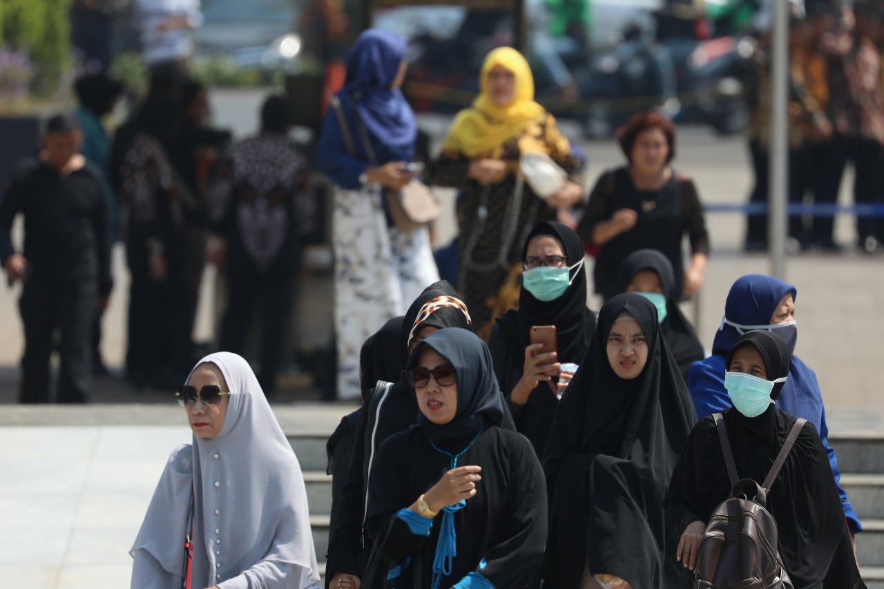 BJ Habibie meninggal, Suasana jelang pemakaman jenazah BJ Habibie (NOTCOV)
