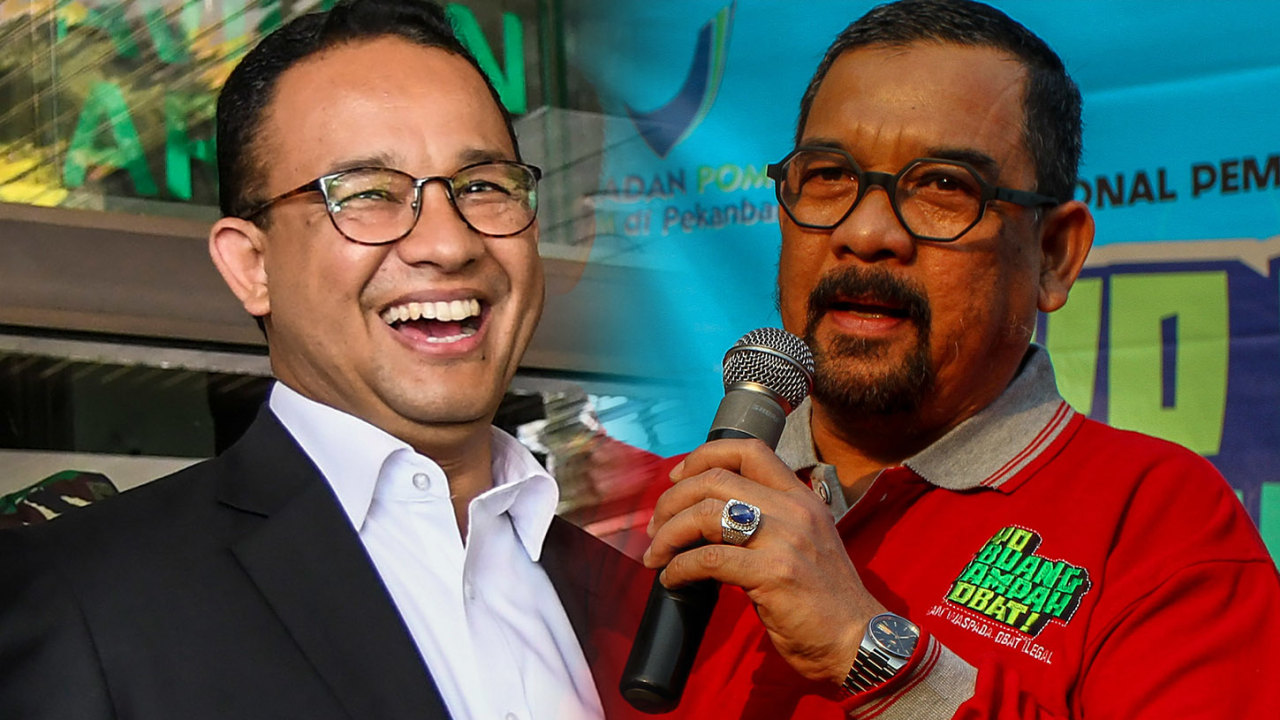 Anies Baswedan dan Edy Natar Nasution