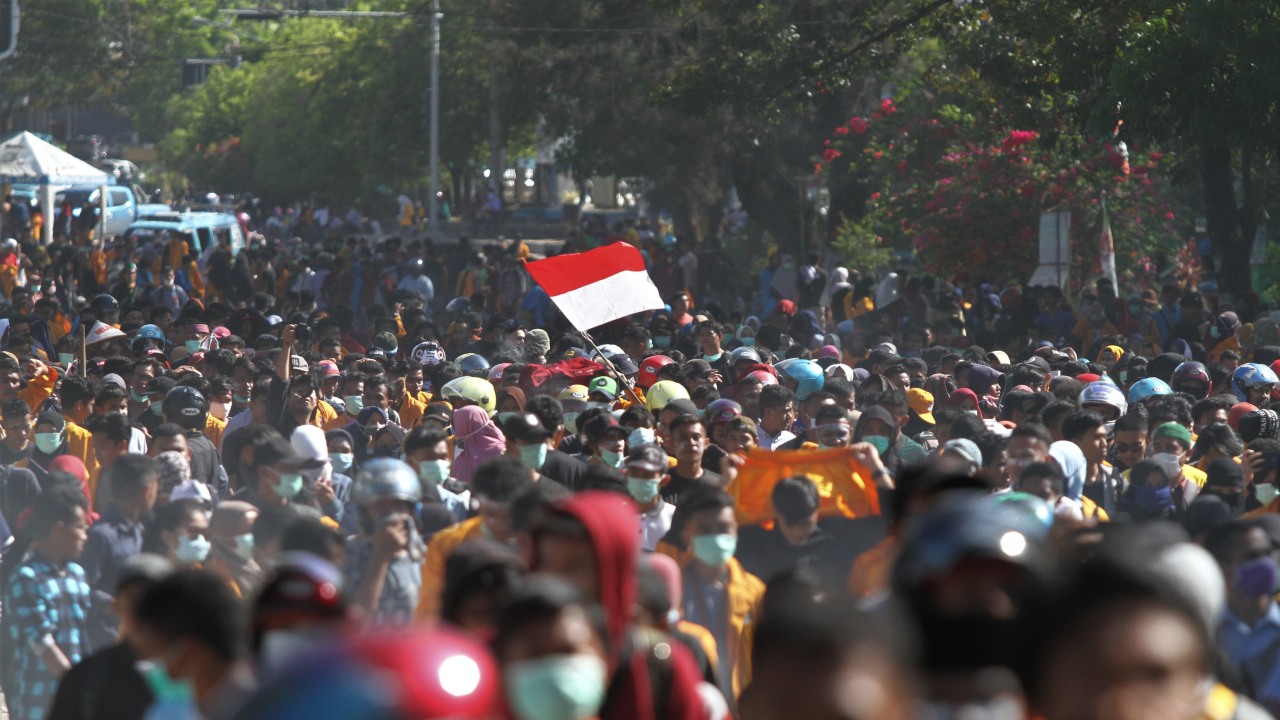 LIPSUS, UU KEBUT SEBULAN, Aksi Massa Mahasiswa Kendari, Sulawesi Tenggara