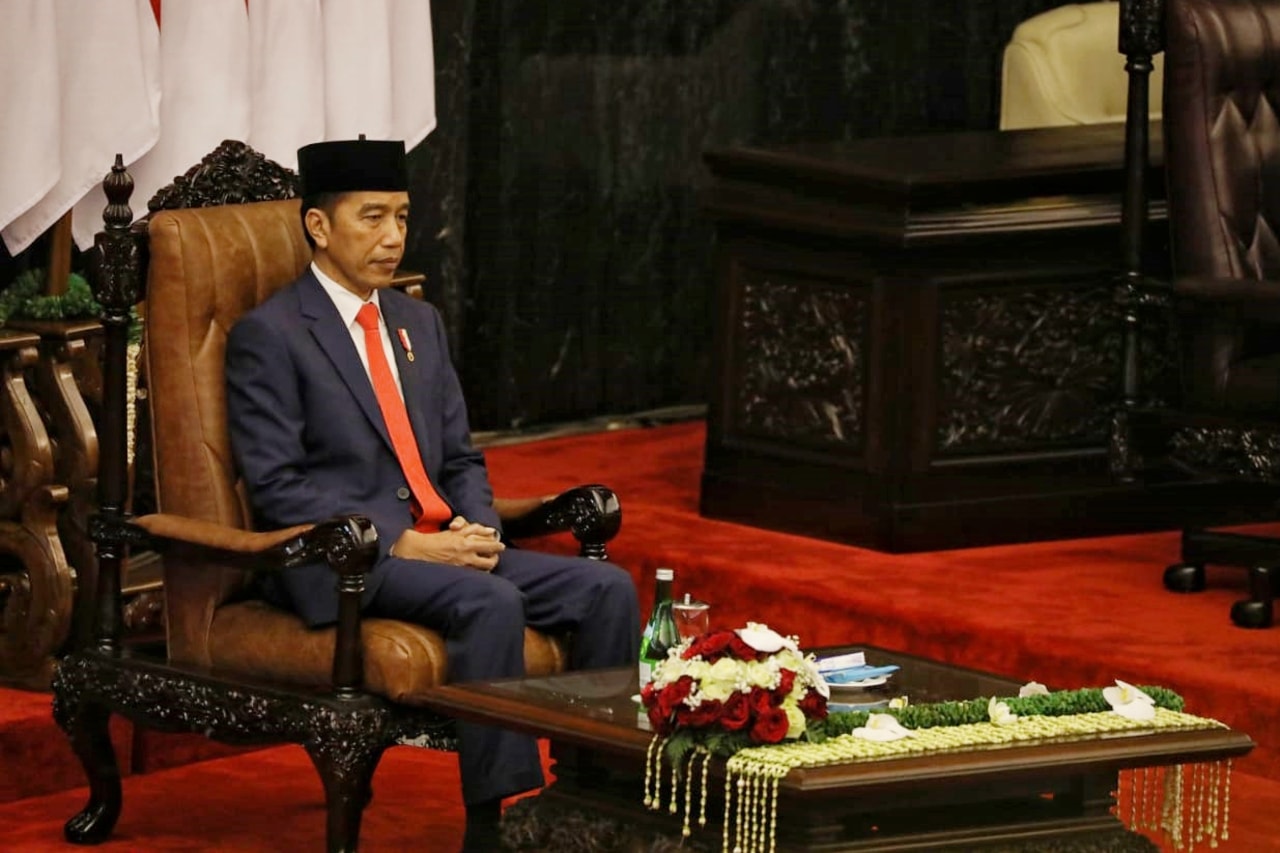 Pelantikan Presiden 2019, Joko Widodo 