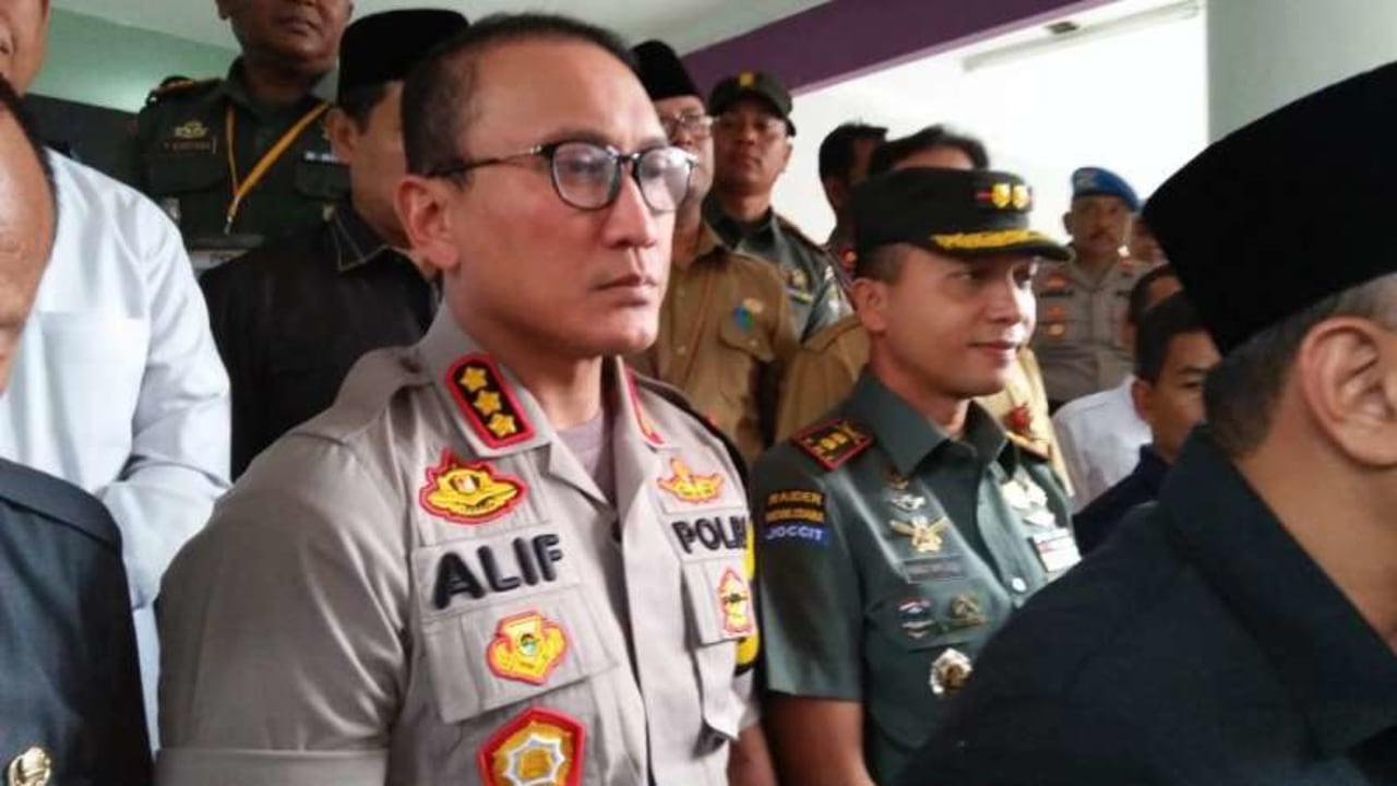 Kapolresta Tangerang, Banten, Kombes Pol Sabilul Alif