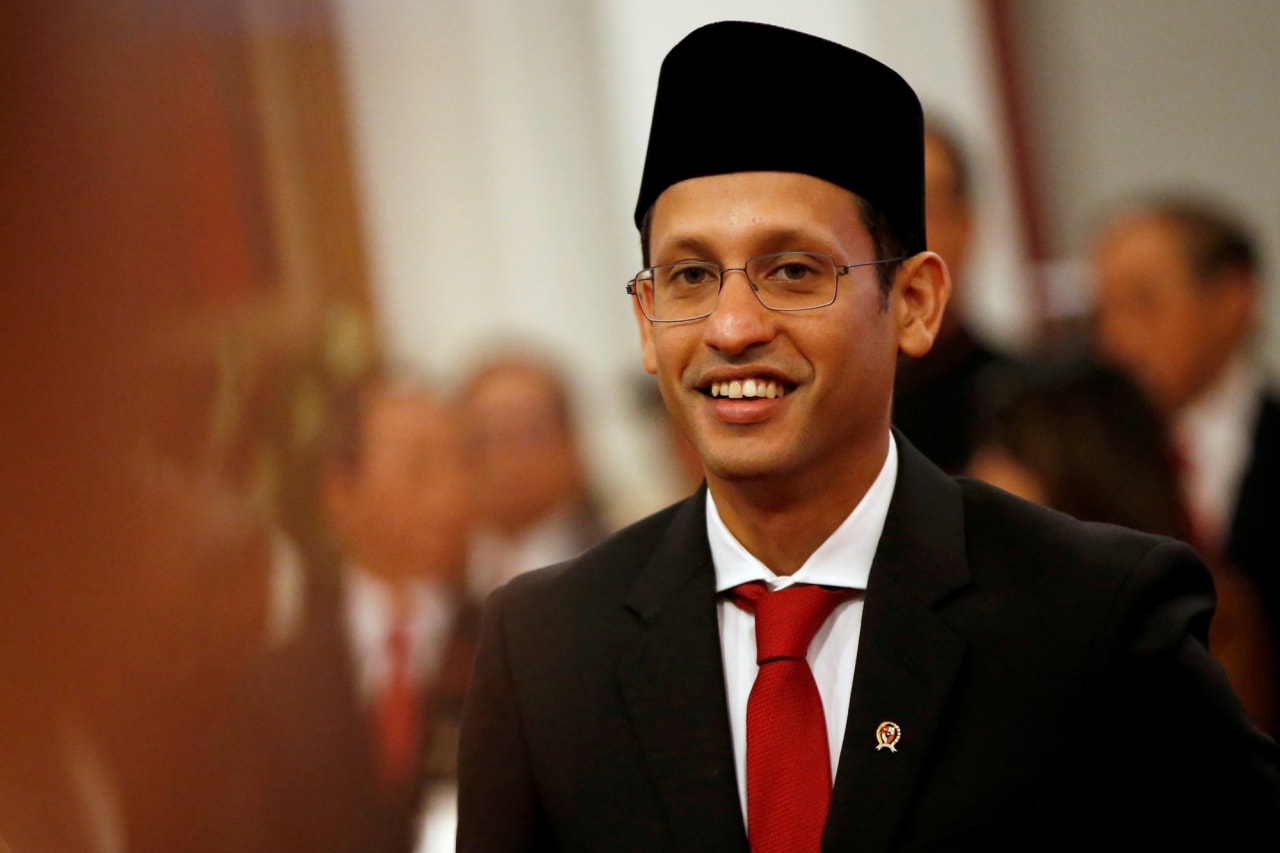 Nadiem Makarim, Pelantikan Kabinet Indonesia Maju