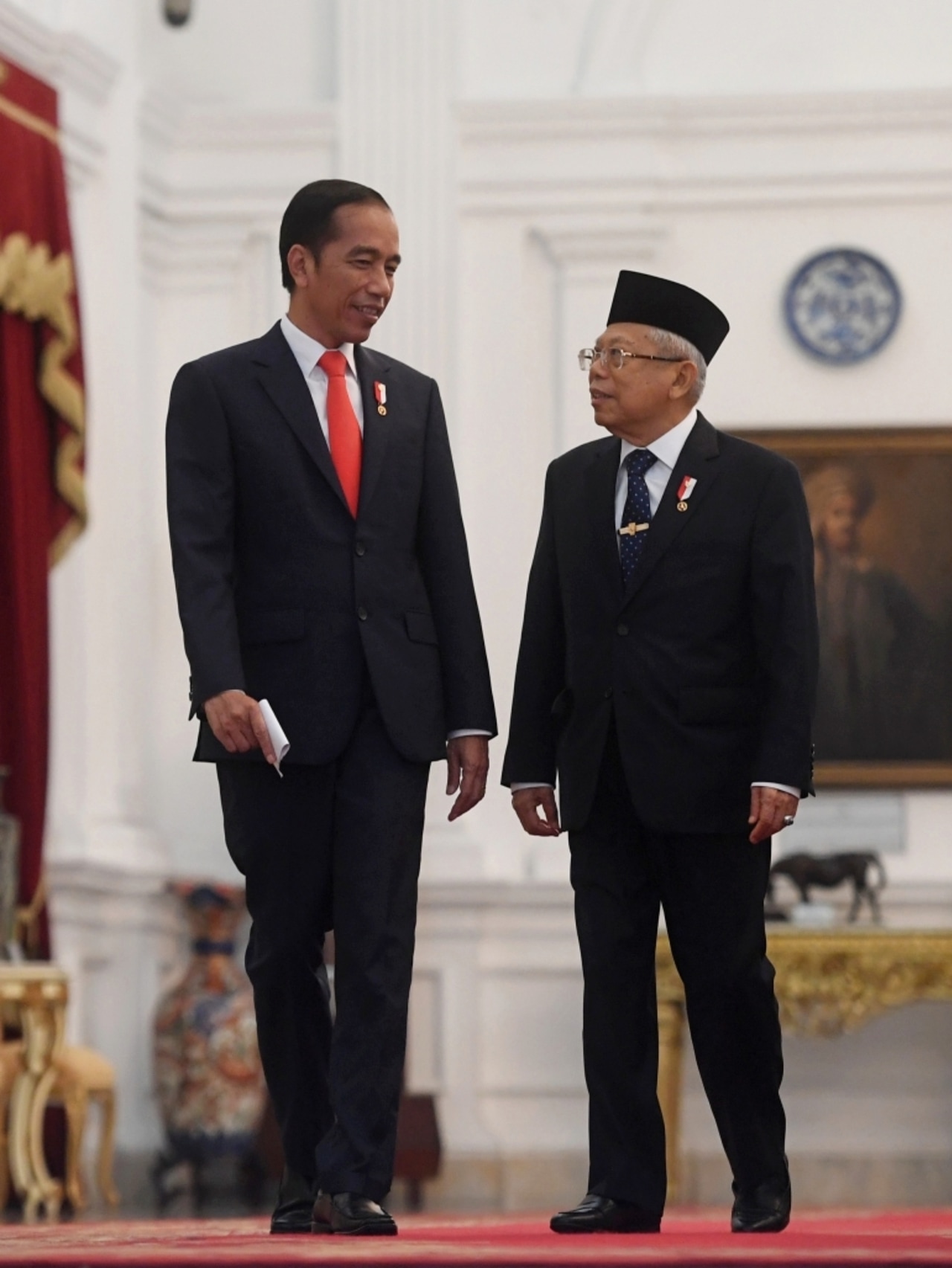 PTR, Wakil Menteri Kabinet Indonesia Maju, Istana Merdeka