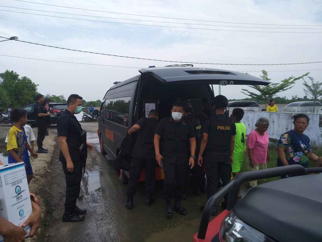 PTR, lokasi perakitan Bom di Mapolrestabes Medan