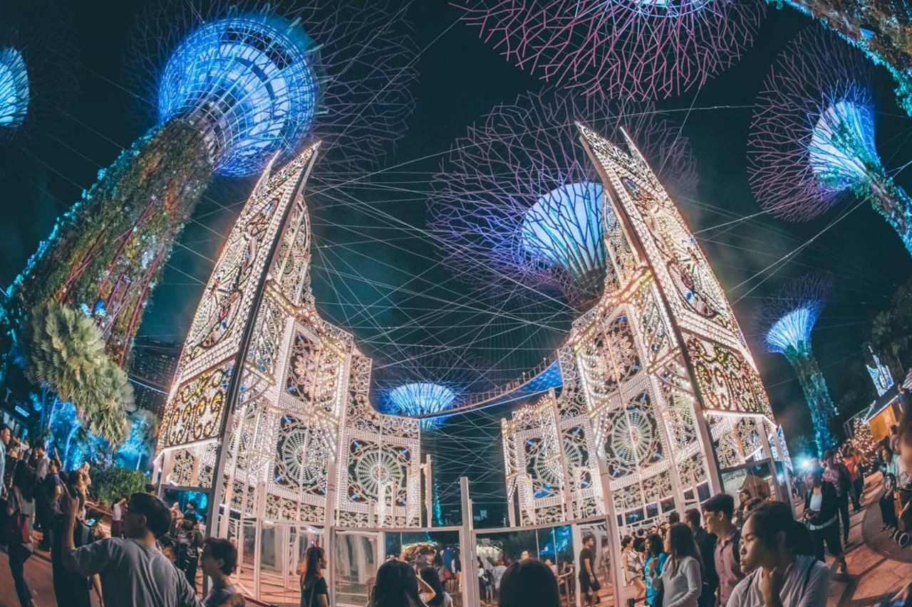 Christmas Wonderland at Gardens by the Bay, Singapura