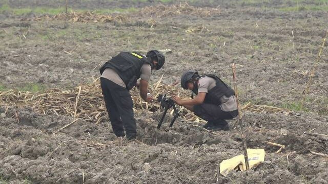 Penjinakan bom di Medan