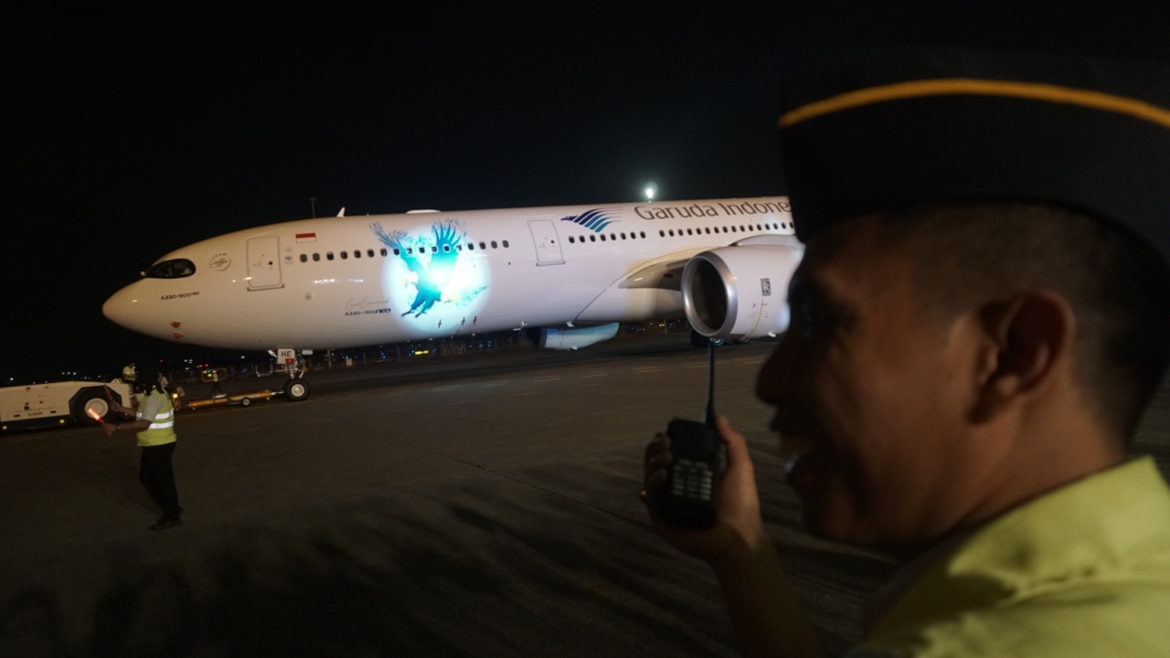 Pesawat Garuda Indonesia Airbus A330-900 Neo