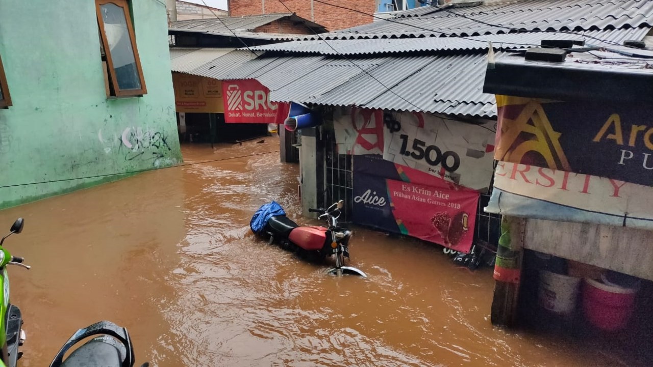 Banjir, pintu air kedoya selatan