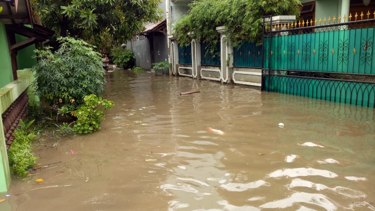 Banjir di Komplek Ciledug Indah