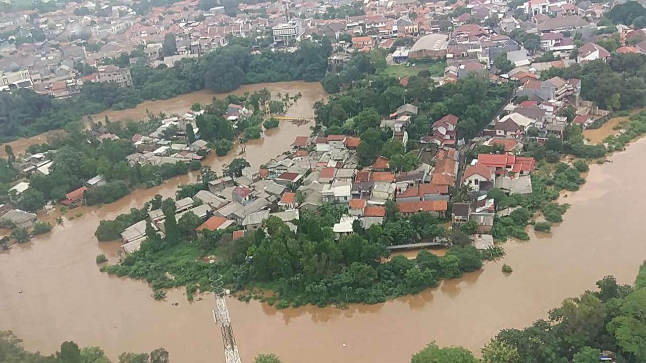 Pantauan udara, Banjir Jakarta
