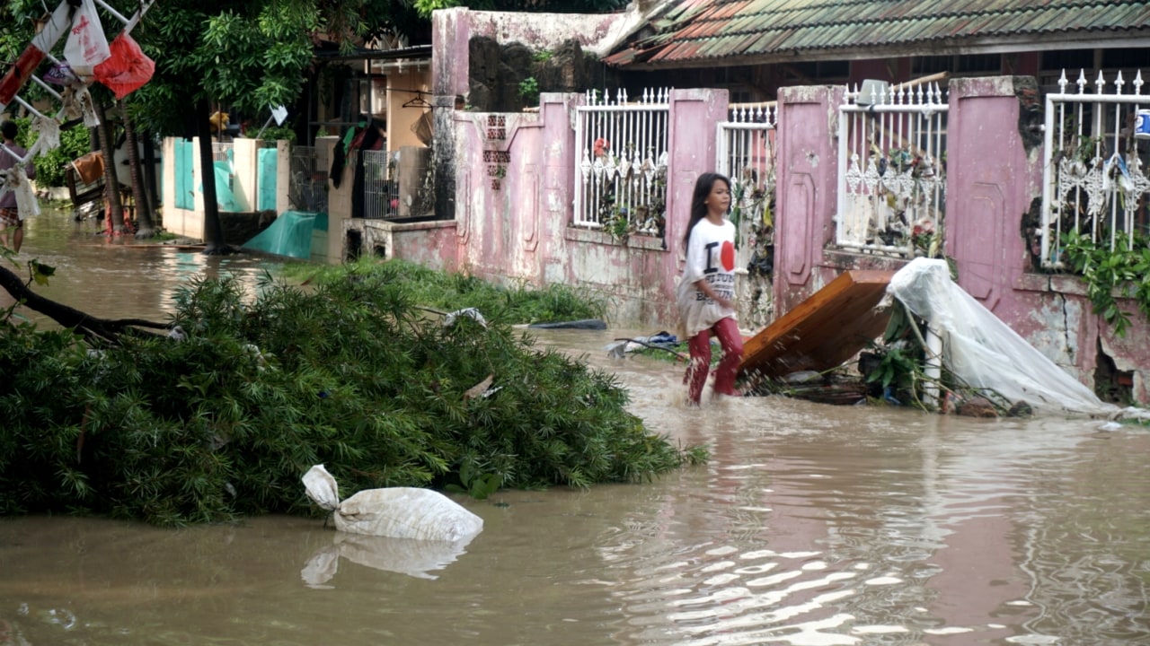 Banjir di Pondok Mitra Lestari (PML) Bekasi