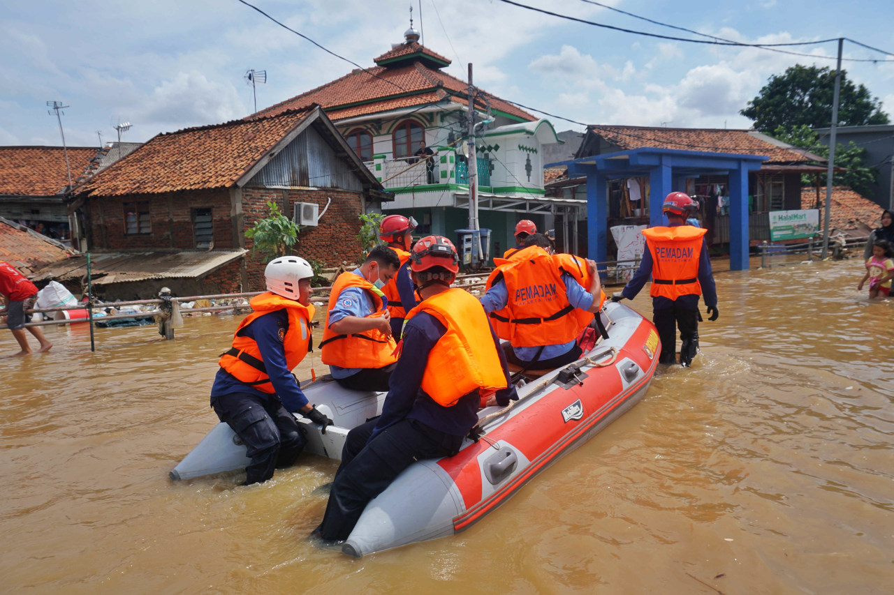 Banjir di Kampung Pulo