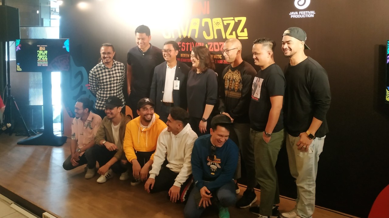 Konferensi pers Java Jazz Festival 2020