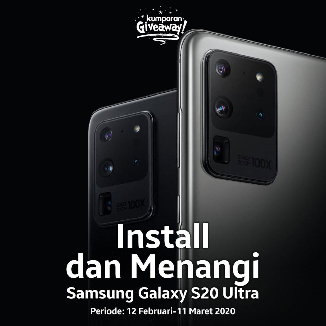 Giveaway Samsung Galaxy S20 Ultra