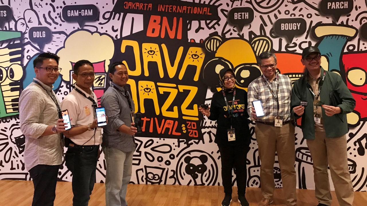 BNI Kenalkan TapCash Baru di BNI Java Jazz Festival 2020