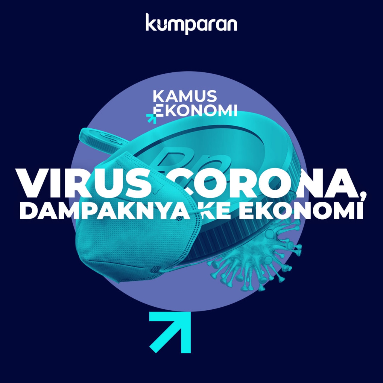 Ilustrasi Dampak Virus Corona ke Ekonomi 