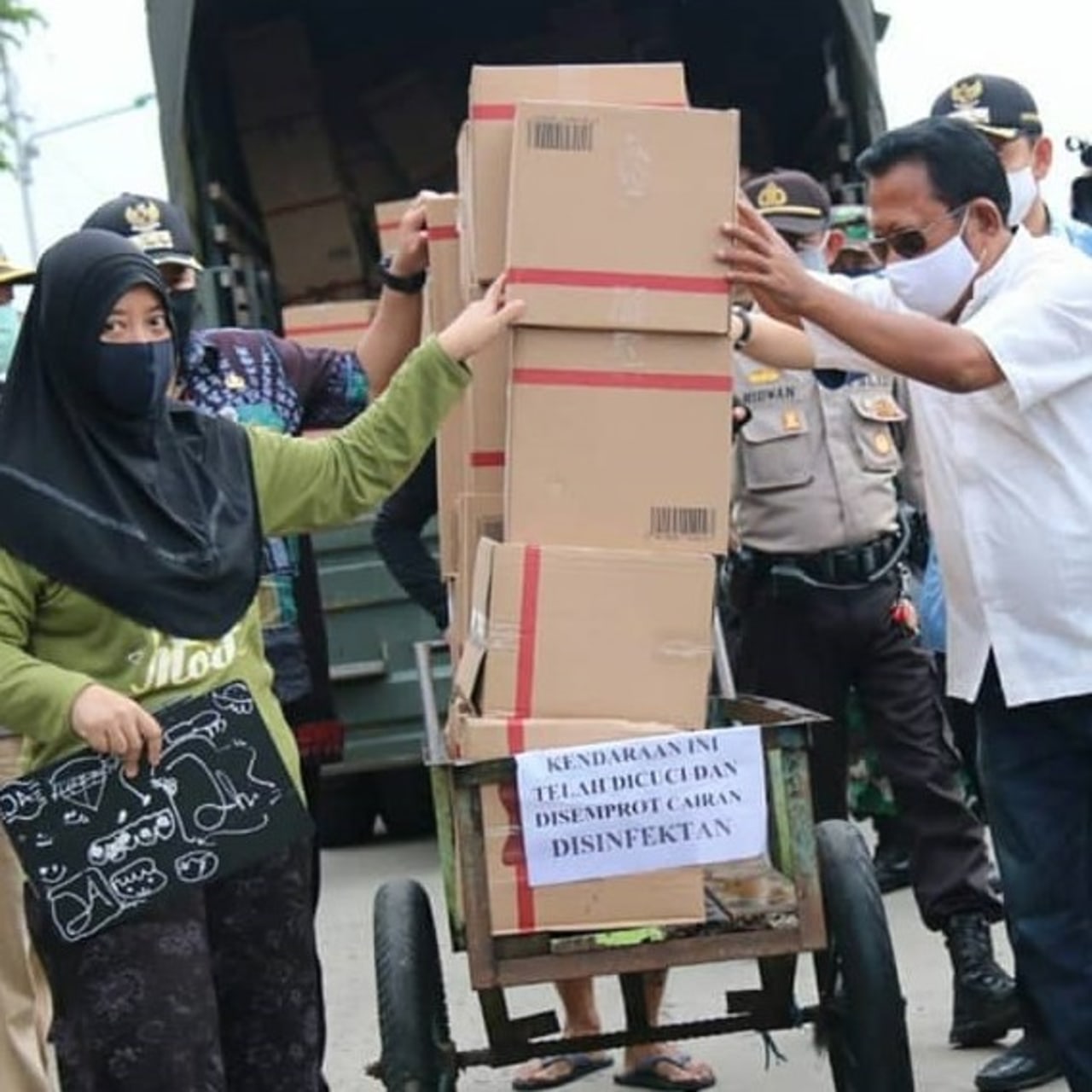 SQUARE, Bantuan Sosial Pemprv DKI Jakarta