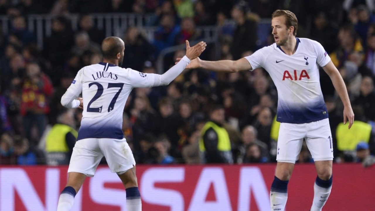 Lucas Moura & Harry Kane