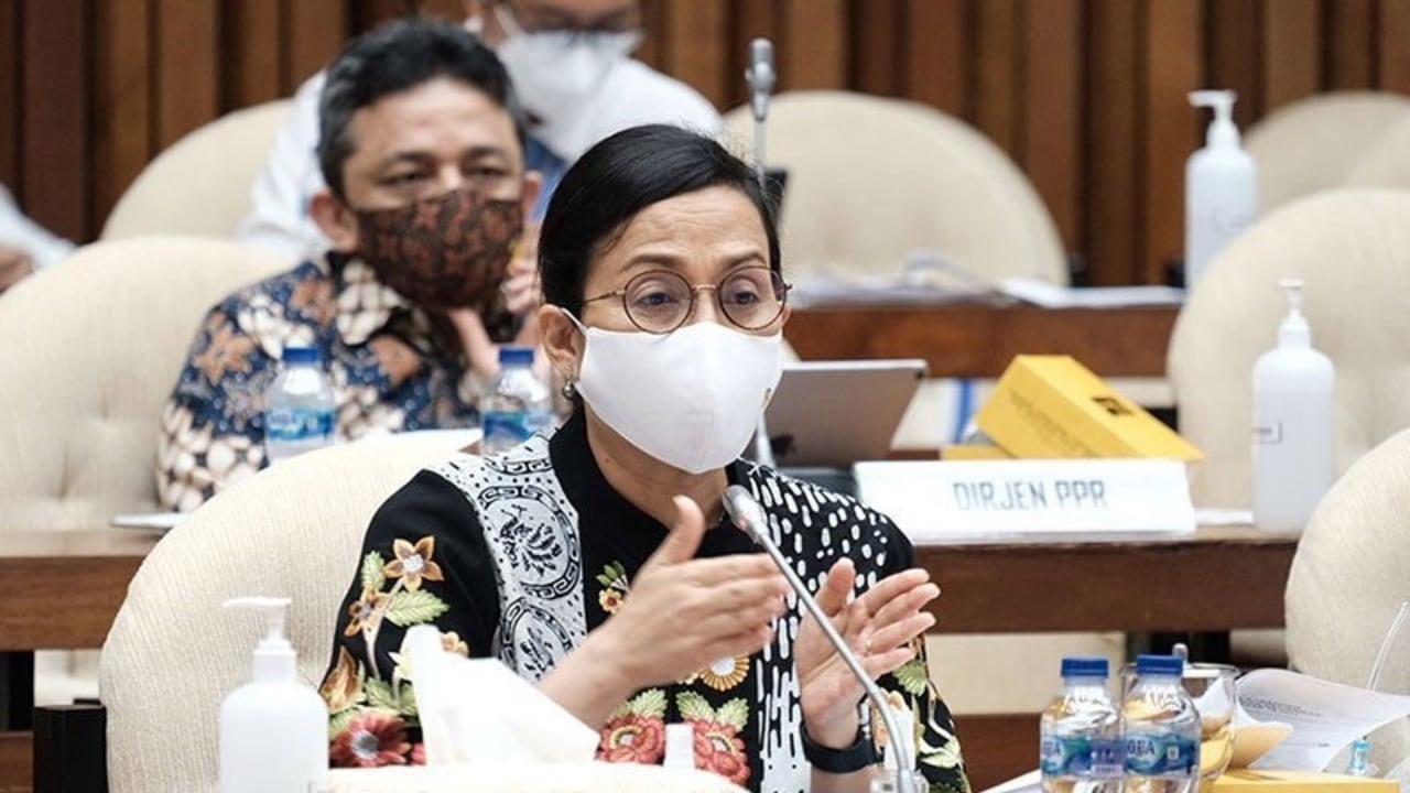 Menteri Keuangan (Menkeu) Sri Mulyani Indrawati