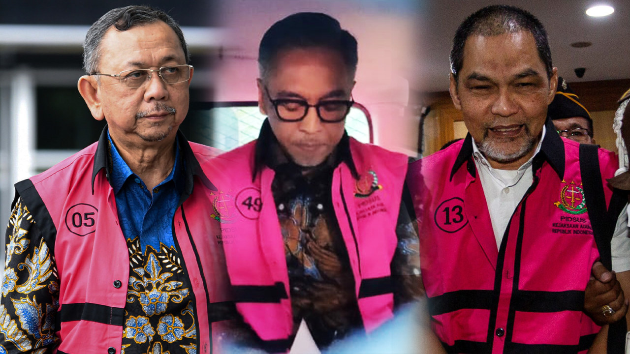 Tiga mantan pejabat PT Asuransi Jiwasraya