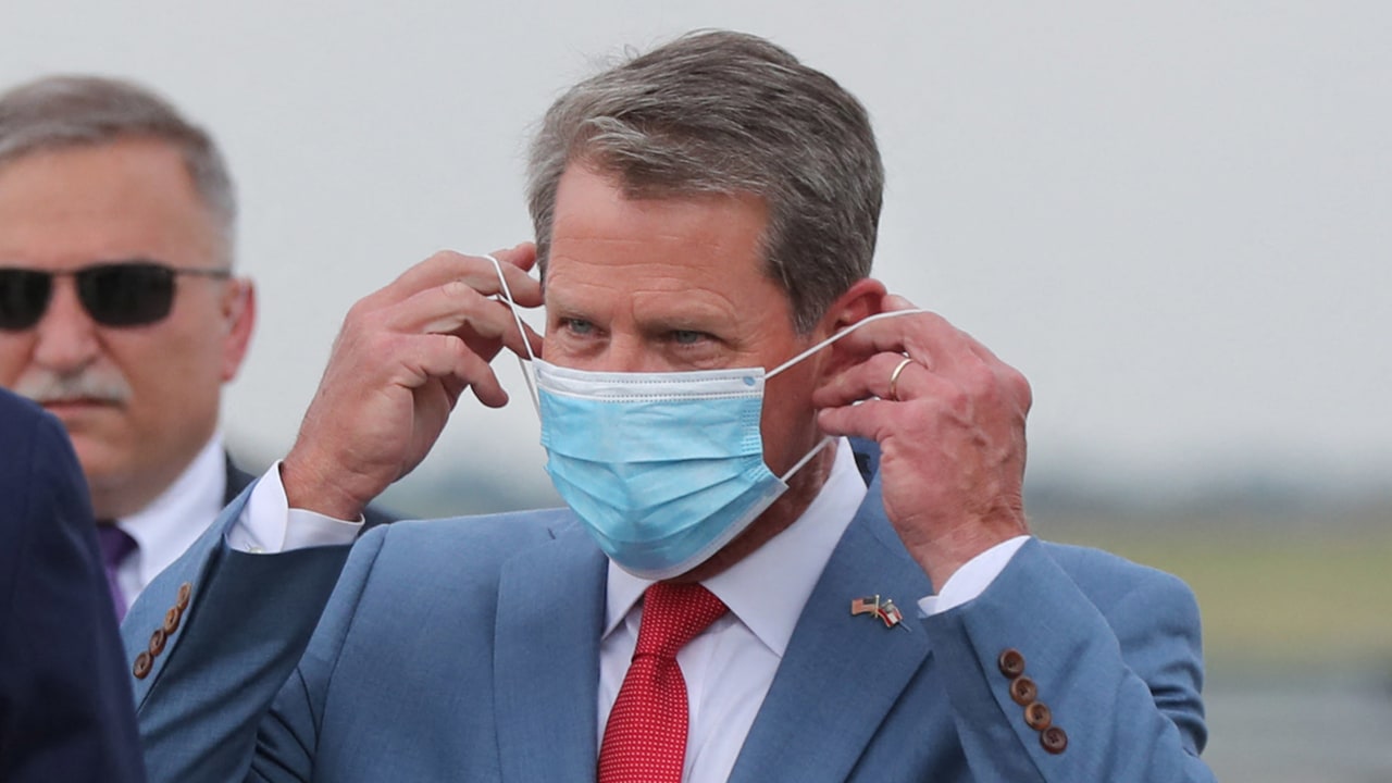 Gubernur Georgia Brian Kemp
