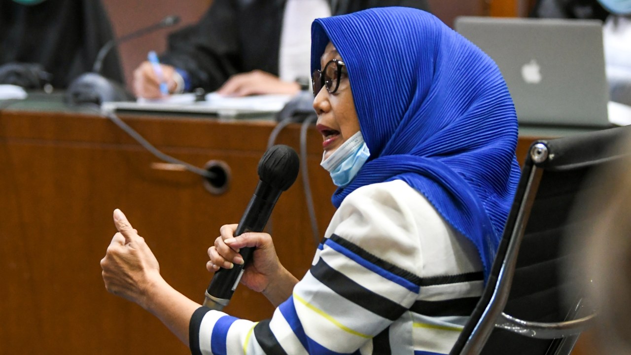 Anita Dewi Kolopaking di Pengadilan Tipikor