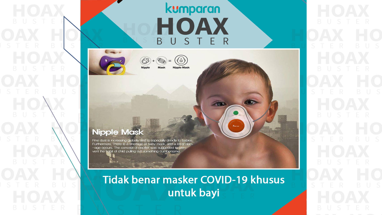 Hoaxbuster: Soal Masker Pencegah Virus COVID-19 Khusus ...