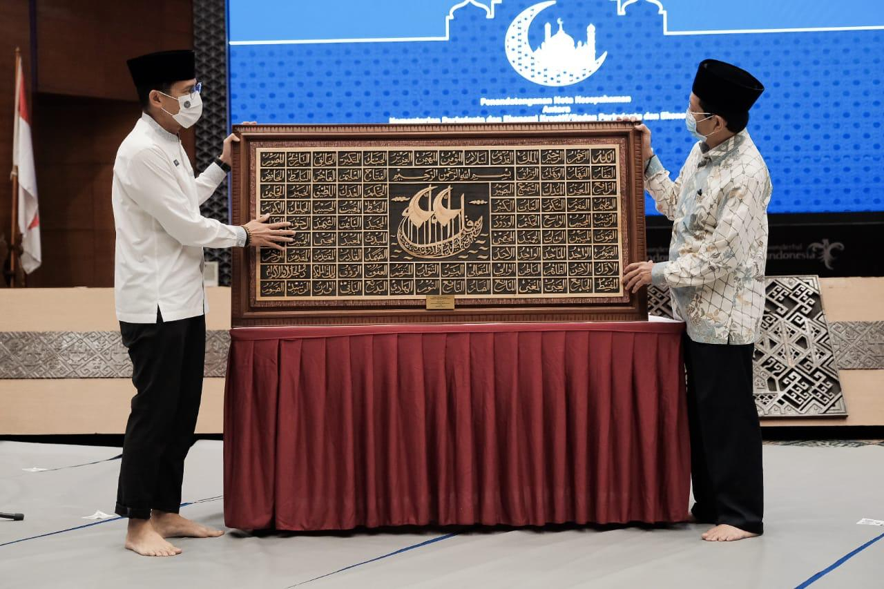 Penandatanganan MoU dengan Masjid Istiqlal