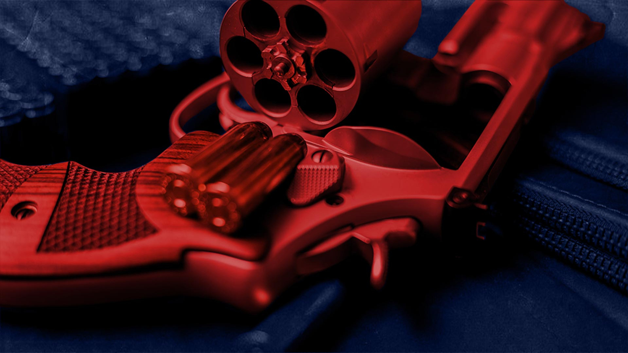Ilustrasi revolver