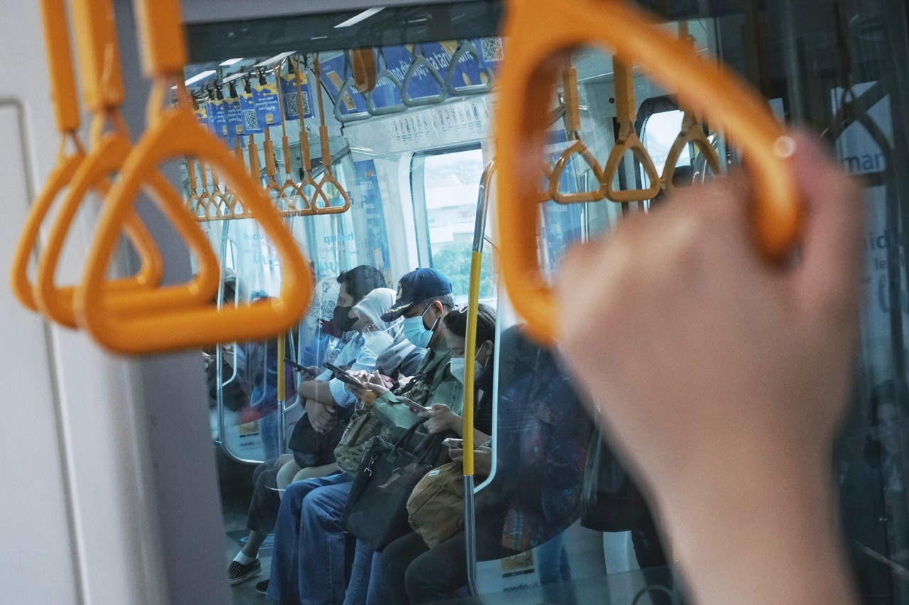 Penumpang MRT Masih Wajib Bermasker