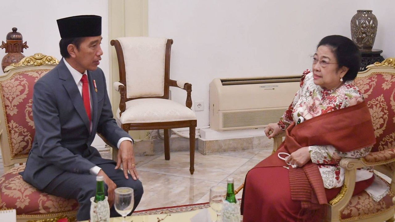 Pertemuan Jokowi dan Megawati Soekarnoputri