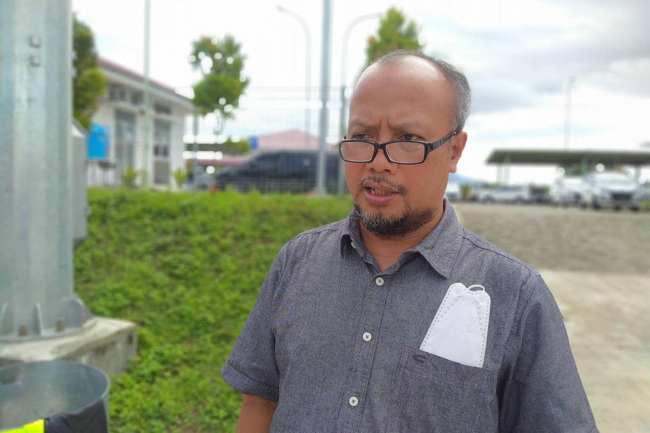 Ketua Harian YLKI Tulus Abadi saat berkunjung ke Aceh