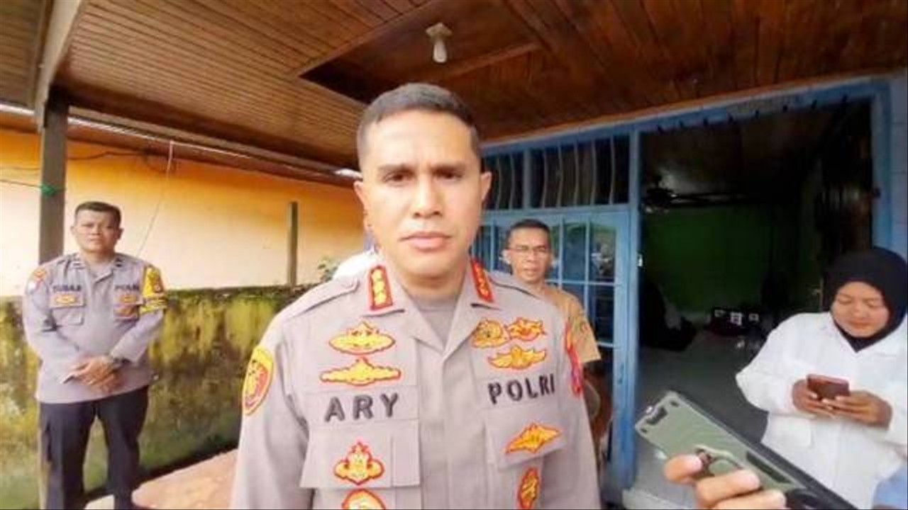 Kapolresta Samarinda, Kombes Pol Ary Fadli. 