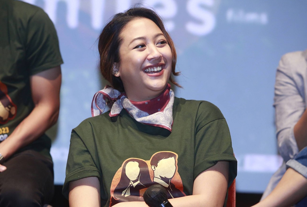 Konferensi pers launching poster film Petualangan Sherina 2