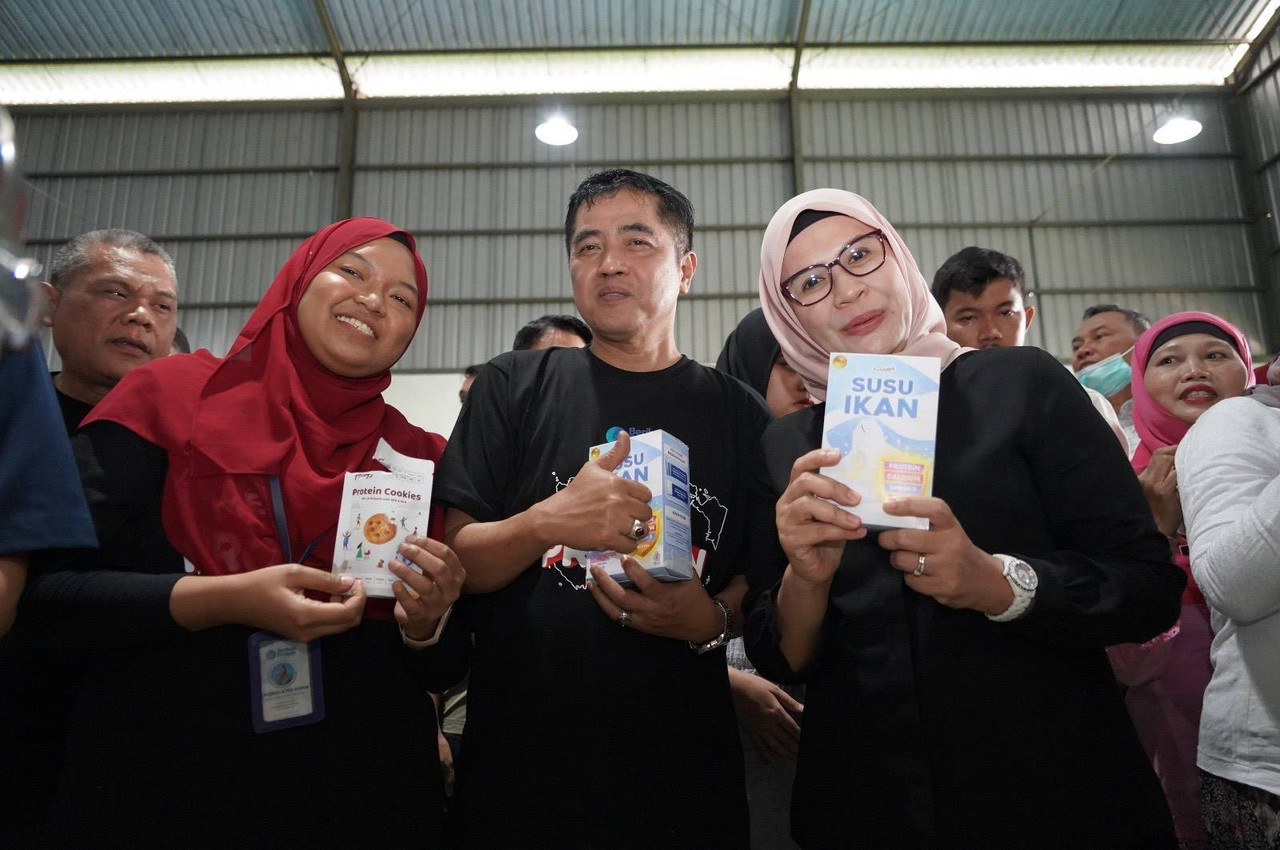 KKP dan Kemenkop UKM luncurkan susu ikan