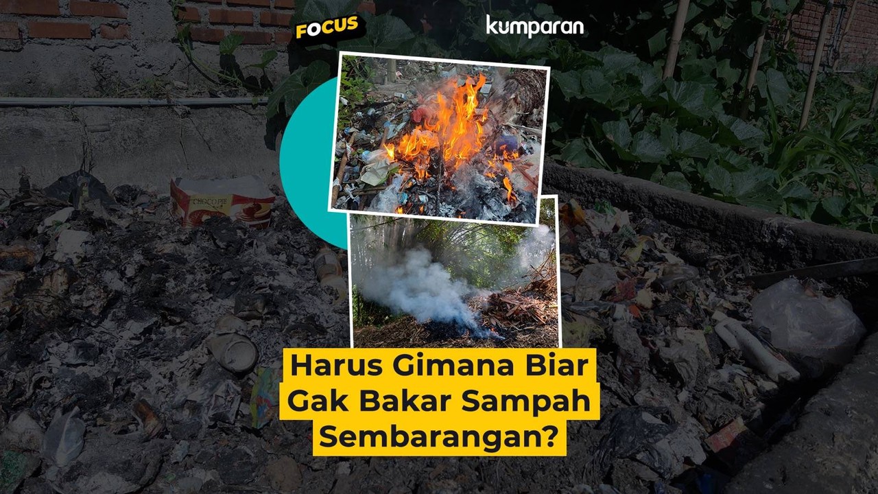 Cover collection Focus pembakar sampah sembarangan