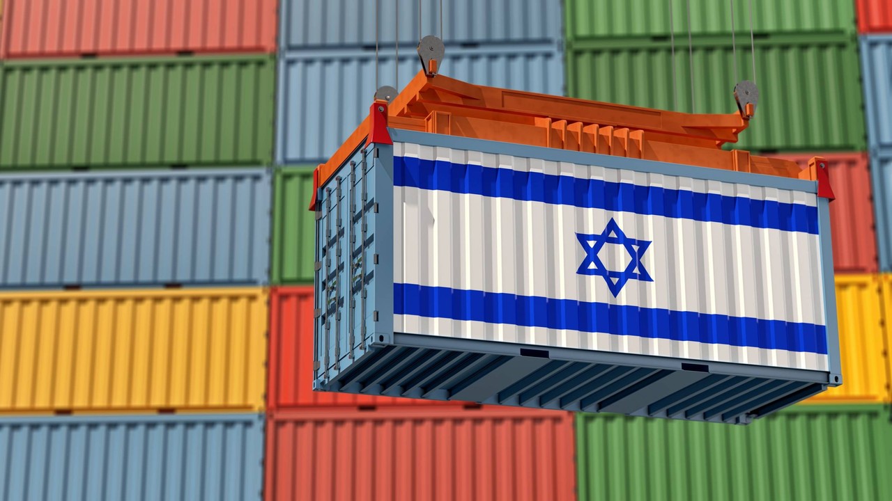 Ilustrasi pelabuhan di Israel