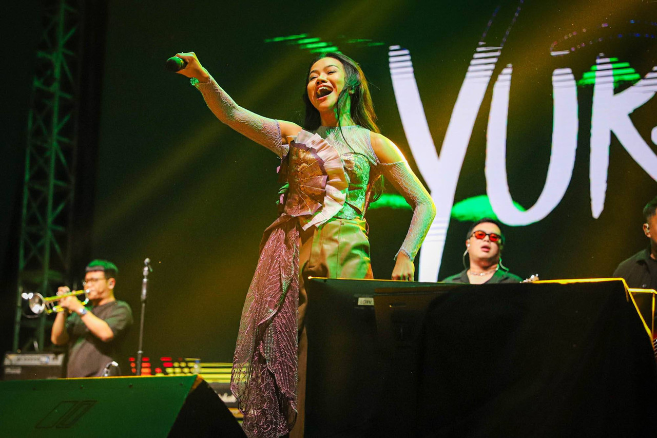 Penampilan Yura Yunita pada Jazz Goes To Campus 2023