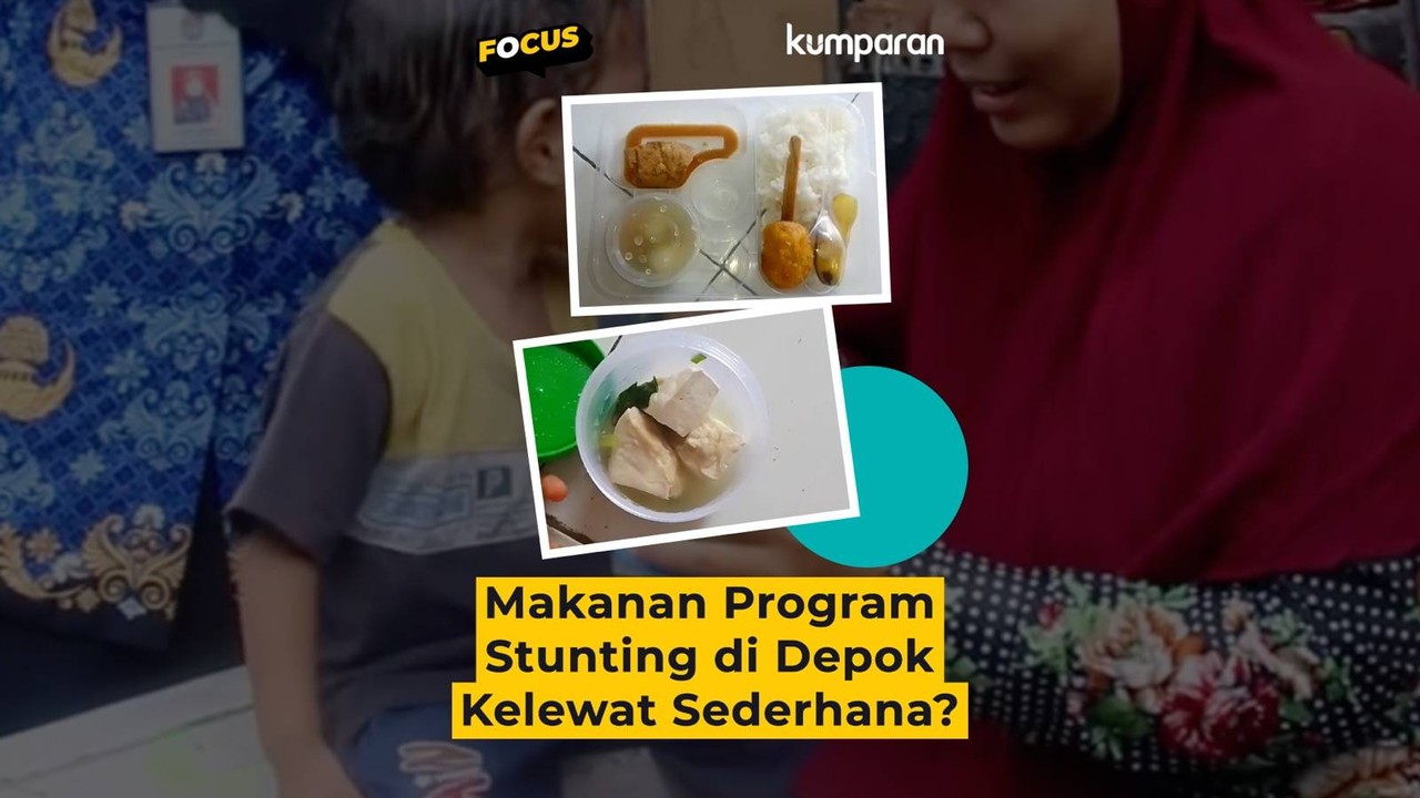 Focus makanan program stunting