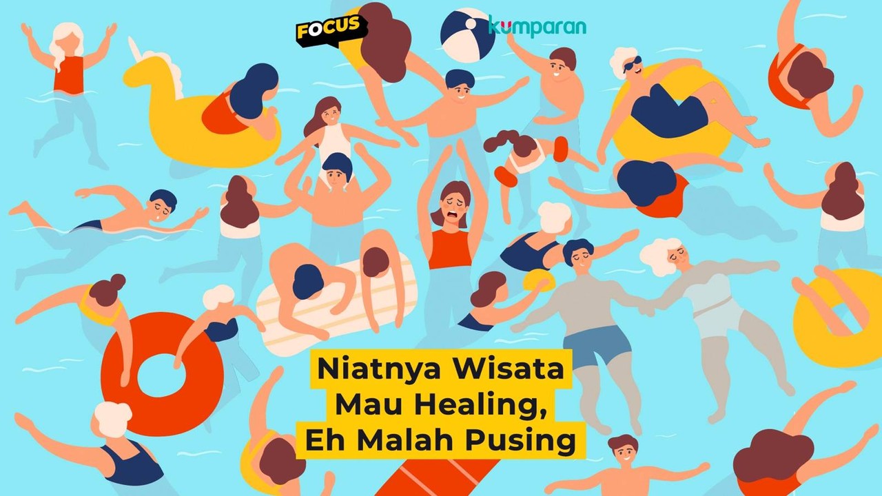 Cover collection Focus niatnya wisata mau healing