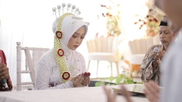 Ilustrasi akad nikah 