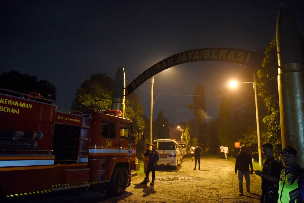 Ledakan gudang amunisi di Bogor