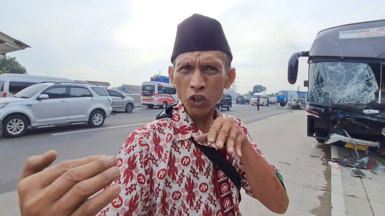 Kecelakaan di Tol Jakarta Cikampek