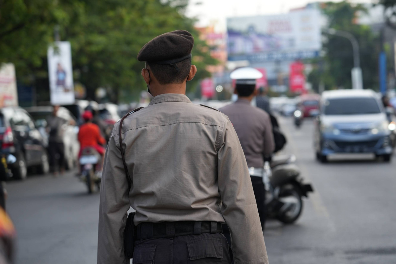 Ilustrasi polisi