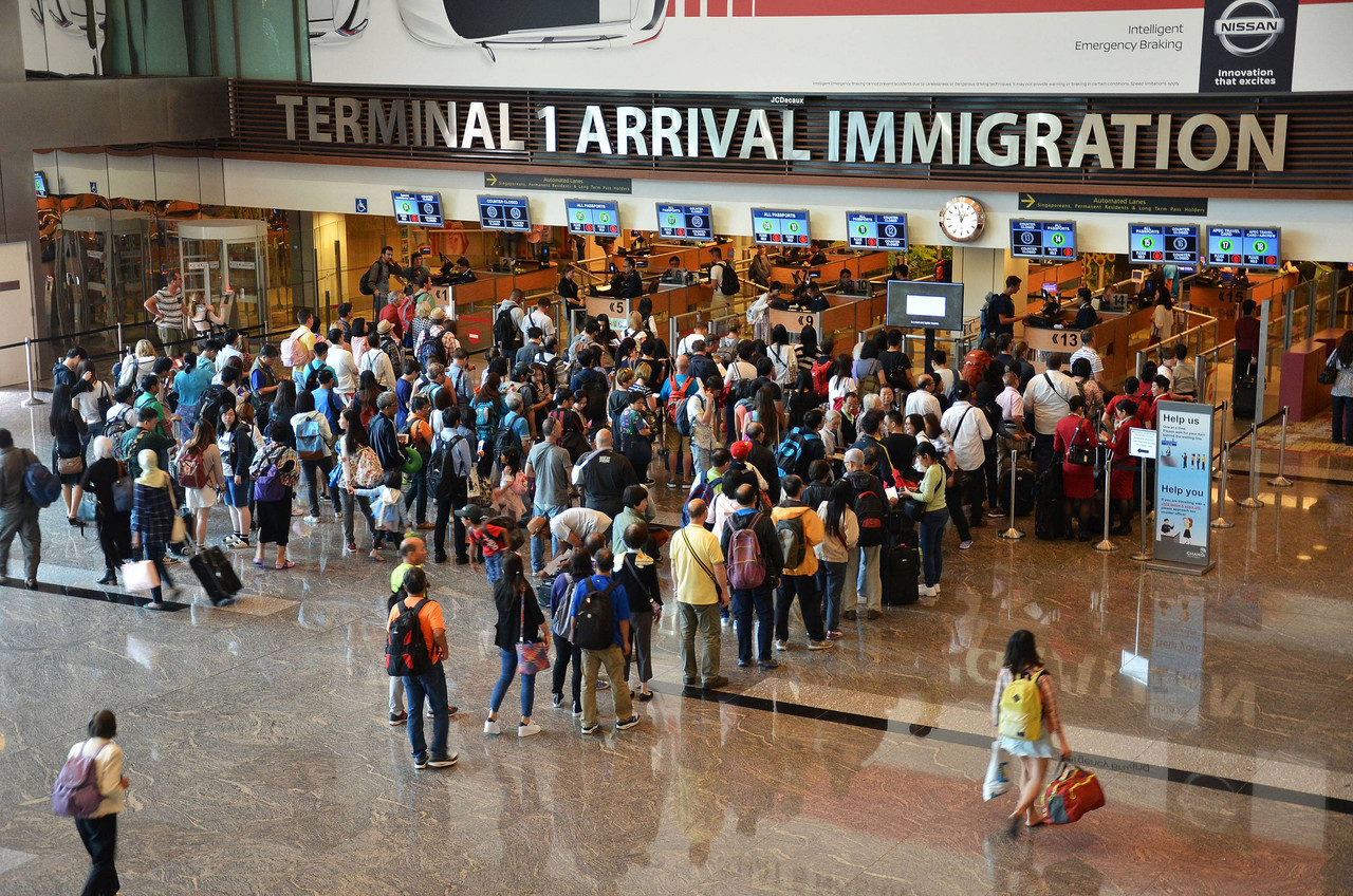 imigrasi Bandara Changi Singapura