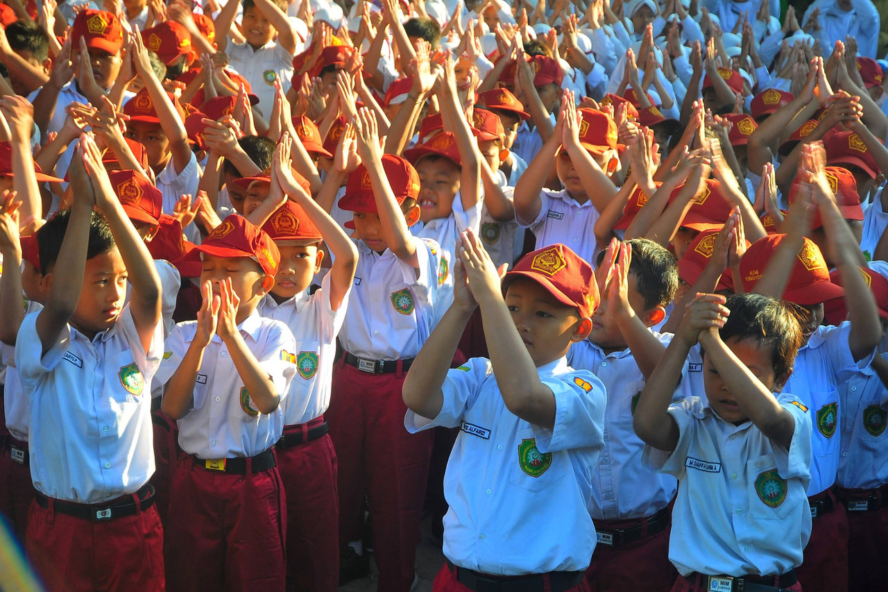 Hari pertama sekolah - Boyolali