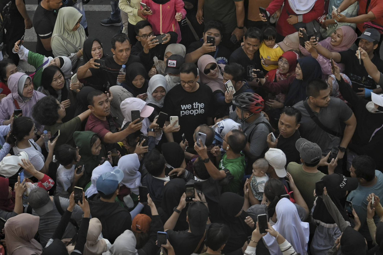 Anies Baswedan jadi magnet di CFD 