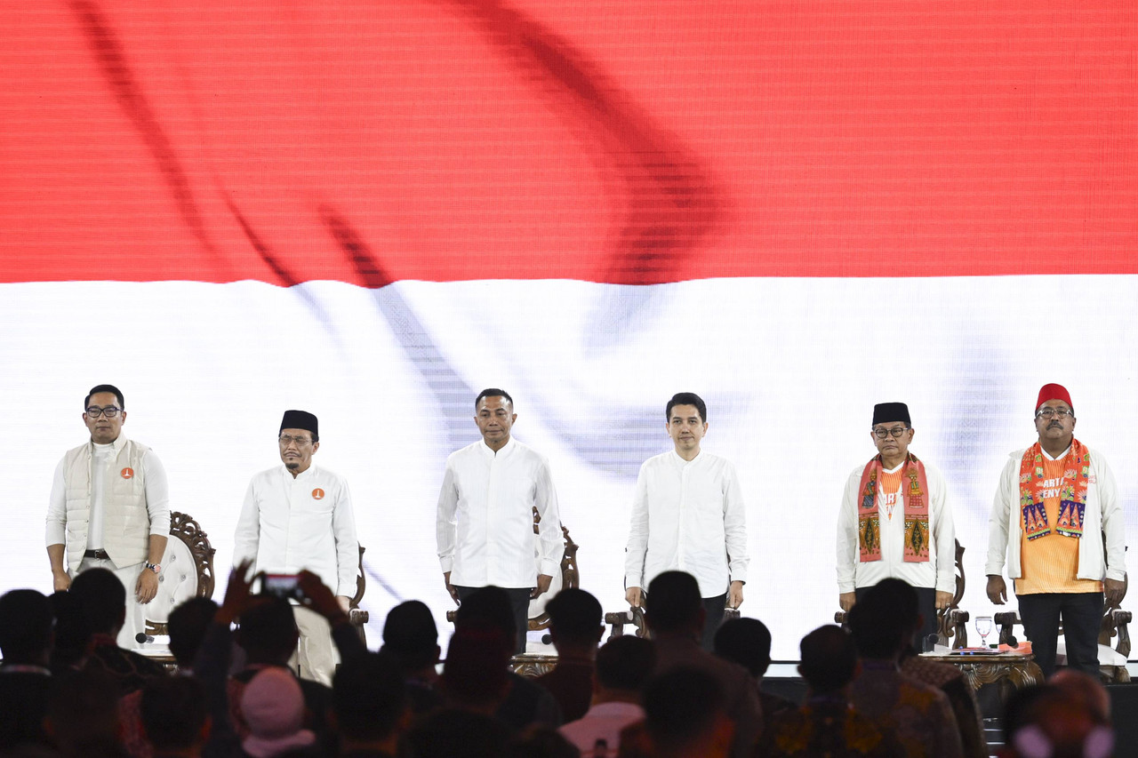 Debat pertama Pilkada DKI Jakarta